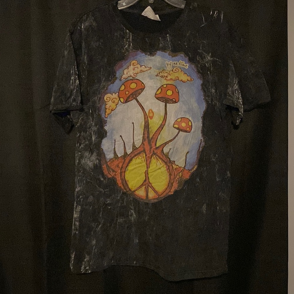 Mushroom Peace Tee Shirt